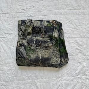 mossy oak relaxed camo cargo hunting pants sz M gorpcore outdoors streetwear